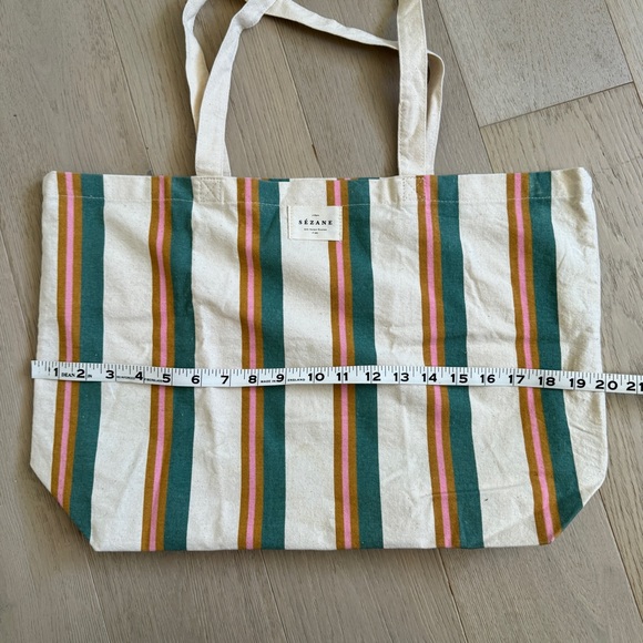 New Sezane wide tote bag - Picture 3 of 6
